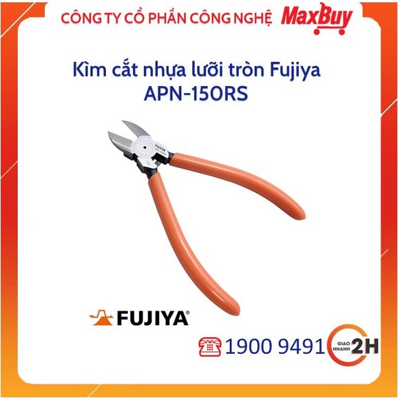 Kìm cắt nhựa lưỡi tròn Fujiya APN-125, 150RS, cách điện, cách nhiệt an toàn