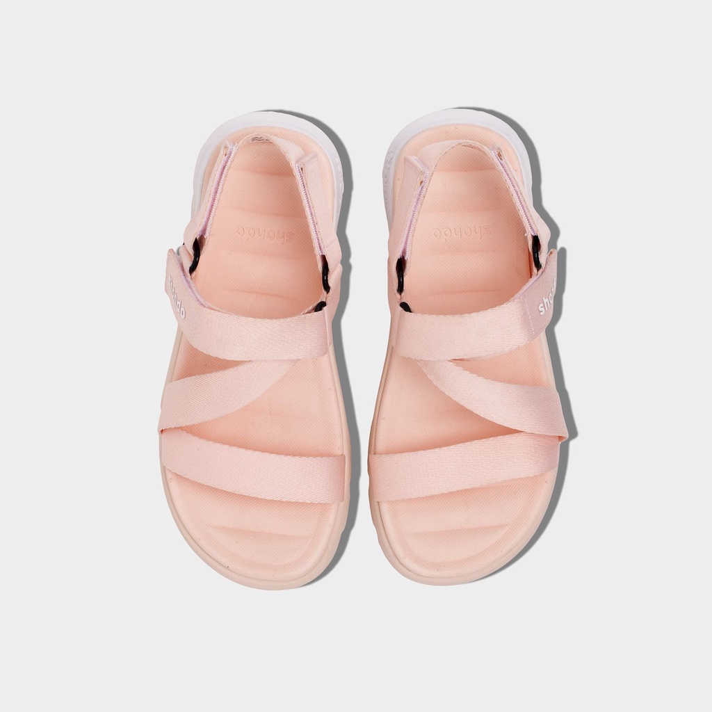 Giày Sandals Shondo F6 Sport Ombre Đế 2 Màu Hồng Trắng F6S0771