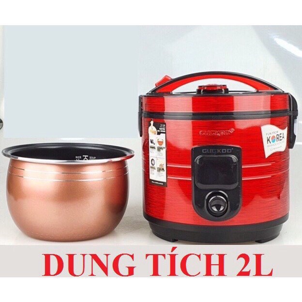 Nồi Cơm Điện Cuckoo 3D 3 Dung Tích 1L -1.2L- 2L Lòng Siêu Dày Cơm Ngon