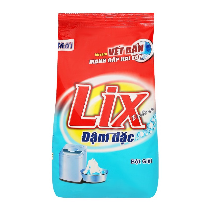 Bột giặt Lix Extra đậm đặc 3kg