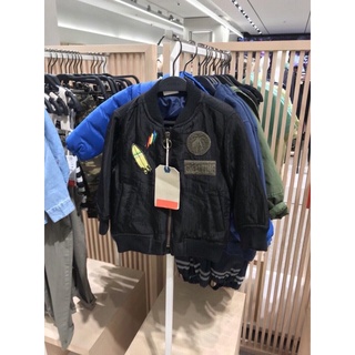 🏄‍♂️🏄‍♂️HÀNG DƯ XỊN Zara ĐẸP MÊ LI 🏄‍♂️🏄‍♂️ Áo khoác phao nhẹ Bomber hoạ tiết ván trượt bé trai