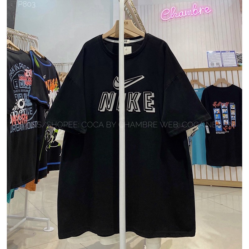 [P803]🍧 Áo thun áo phông unisex phản quang in logo dập nổi vải mỏng mát (Có sẵn/ảnh thật) | BigBuy360 - bigbuy360.vn