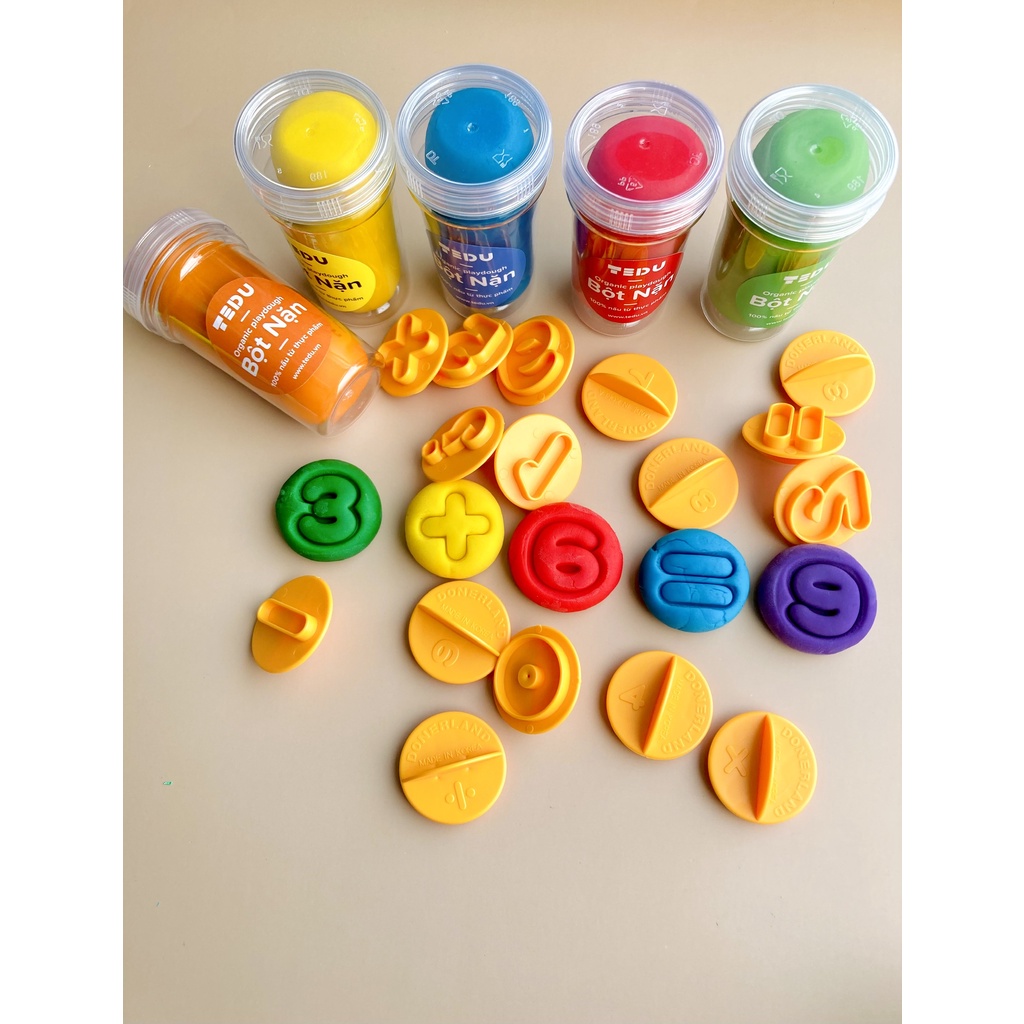 Combo bột nặn đất nặn Tedu quà tặng 199-03