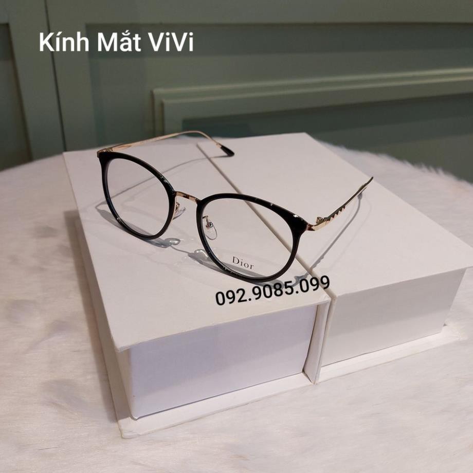 Gọng kính cận dáng tròn bầu V229 - Kính thời trang 0 độ | BigBuy360 - bigbuy360.vn