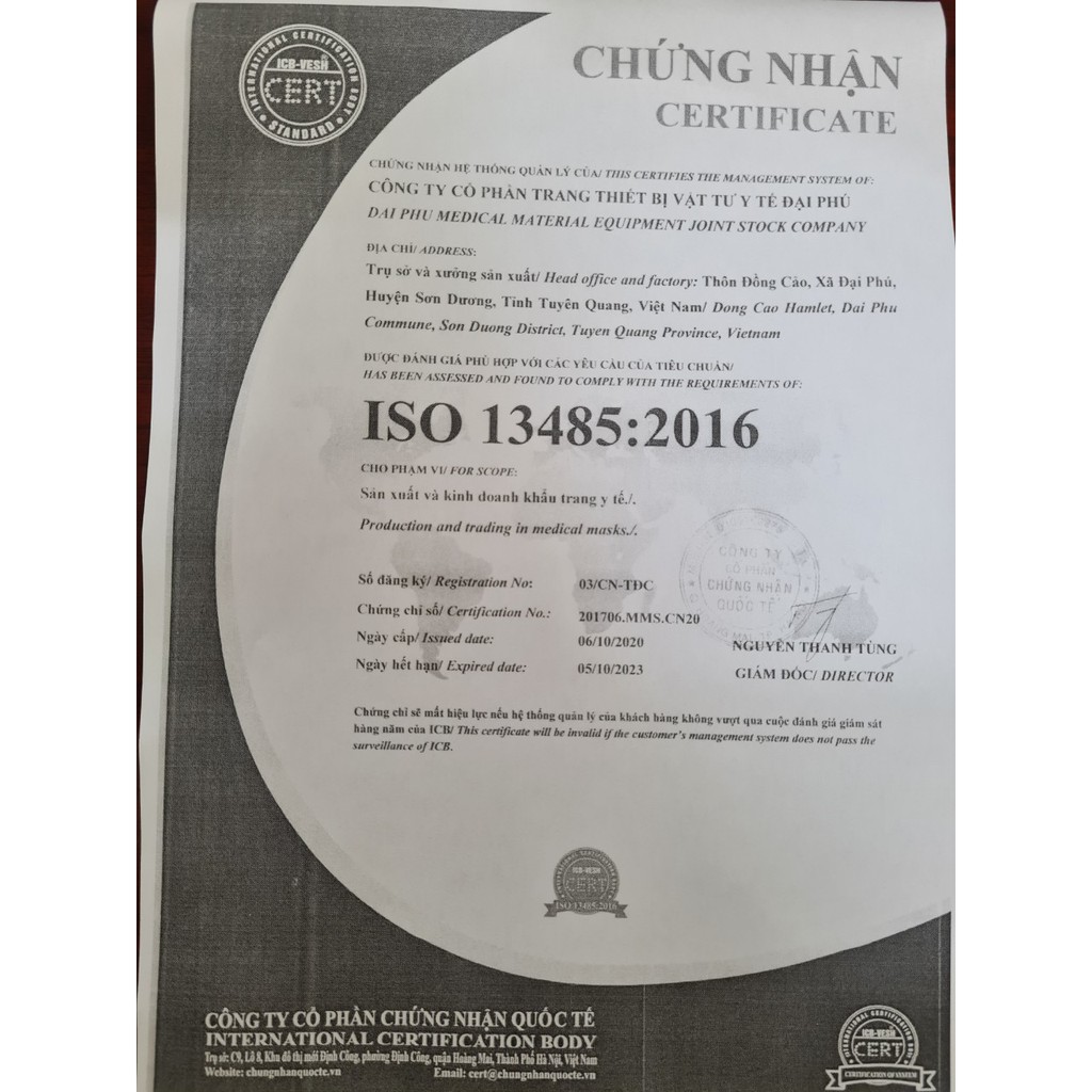 [Hàng công ty, Có kiếm định] Khẩu trang y tế 4 lớp, hộp 50 chiếc (có tách lẻ) tác dụng kháng khuẩn, lọc khói bụi độc hại