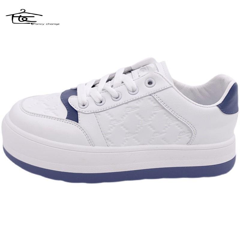 Giày Mũi Tròn Thiết Kế Dễ Thương Thời Trang Xuân Thu Cho Nữ 2022