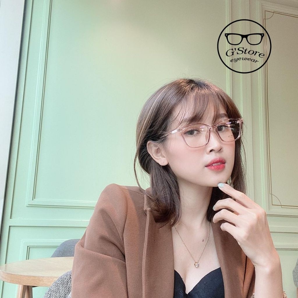 Kính Gọng Cận Mắt Vuông Nhựa Dẻo Siêu Bền 8088 Gstore
