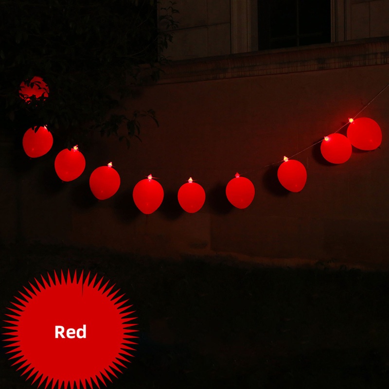 Đèn Led Hình Tròn Gắn Bong Bóng Trang Trí Tiệc