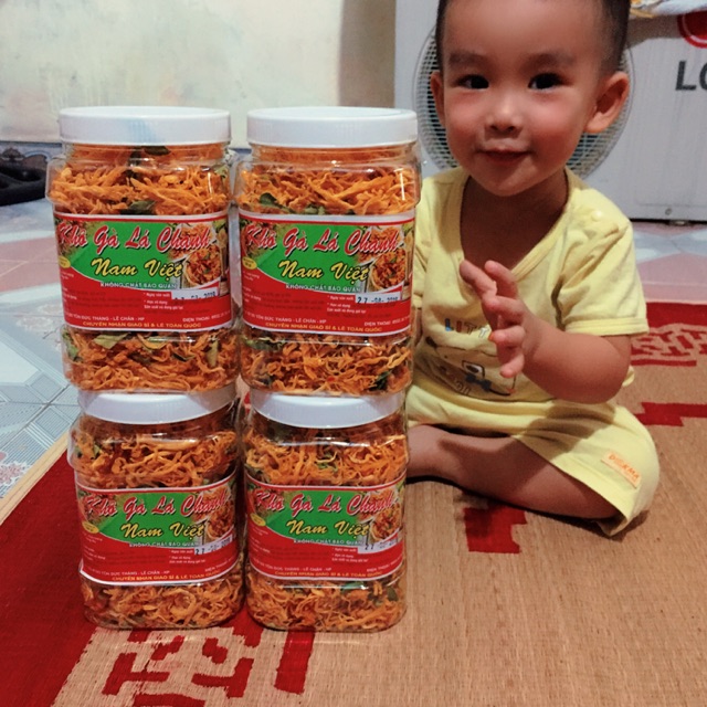 Khô gà lá chanh 1kg