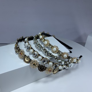 Bờm Tóc Đính Đá Nữ Hàn Quốc Siêu Hot 2020