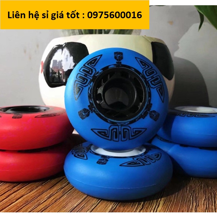 Bánh xe patin  CAO SU loại không phát sáng