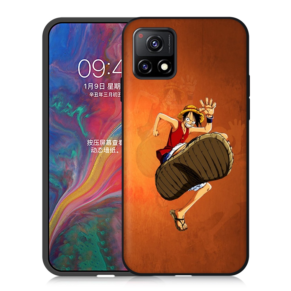Ốp Điện Thoại Họa Tiết One Piece Luffy Dành Cho Vivo Y11 Vivo Y20i Y20 Y30 Y12 Y15 Y81 Y95 Y91
