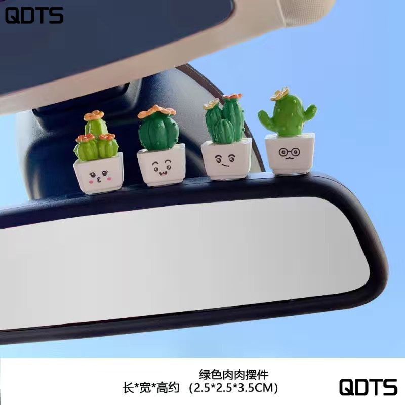 Gương Chiếu Hậu Họa Tiết Hoạt Hình Dễ Thương R0FD Trang Trí Nội Thất Xe Hơi