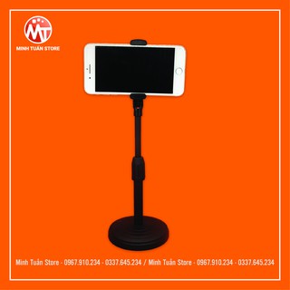 Giá Đỡ Điện Thoại Kẹp Điện Thoại Livestream Xem Video Xoay 360 Độ
