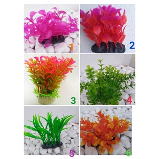 [ Chọn mẫu] Cây nhựa trang trí hồ cá-bể cá cảnh