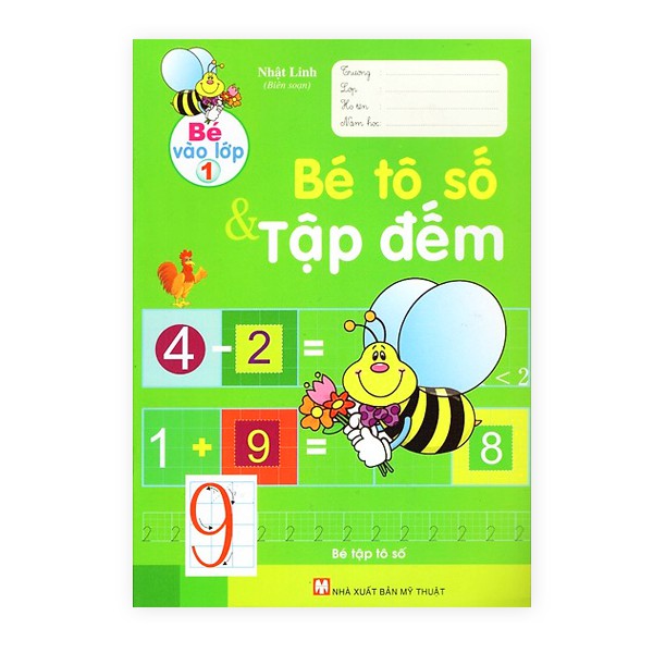 Sách - Bé Vào Lớp 1 - Bé Tô Số Và Tập Đếm | BigBuy360 - bigbuy360.vn