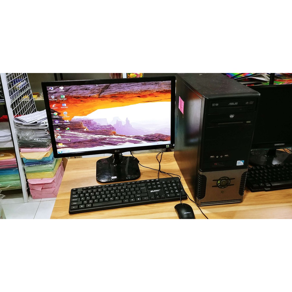 NGUYÊN BỘ PC VĂN PHÒNG GIÁ KHÔNG THỂ RẺ HƠN PENTIUM G2020 PHỤCVỤ HỌCTẬP GIẢI TRÍ XEM PHIM