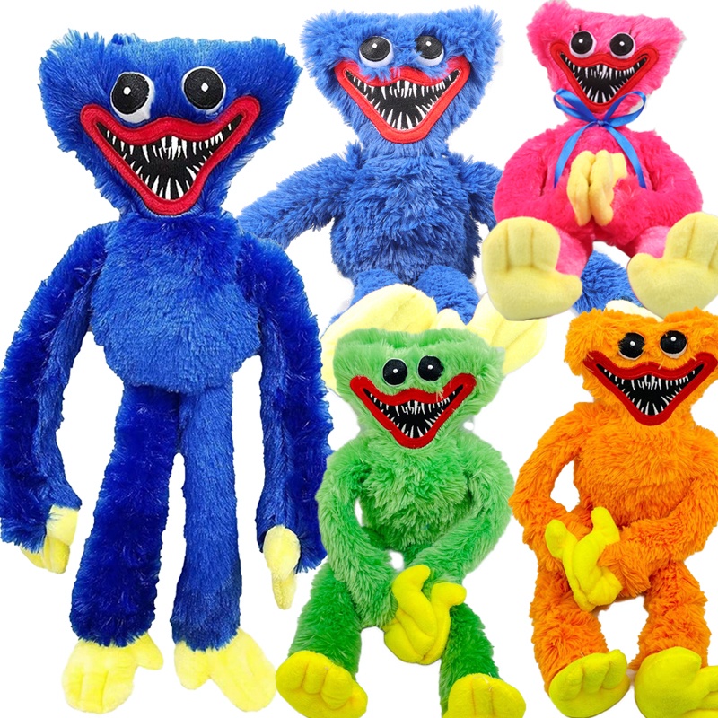 Thú nhồi bông 40/20cm Huggy Wuggy Poppy Playtime hình con chó nguy hiểm