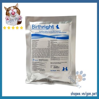 SỮA BỘT DINH DƯỠNG BIRTHRIGHT 100G DÀNH CHO CHÓ MÈO