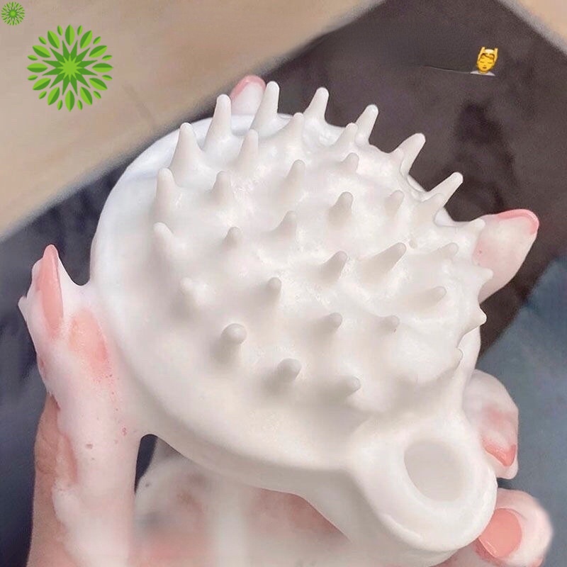 Lược silicone Mát Xa Da Đầu Giúp Giảm Rụng Và Kích Thích Mọc Tóc YR CR1