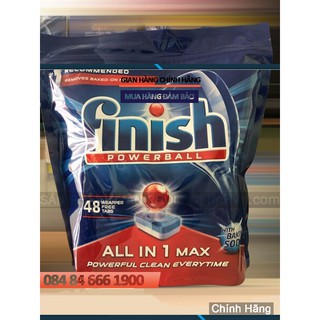 Viên rửa chén Finish 48 viên