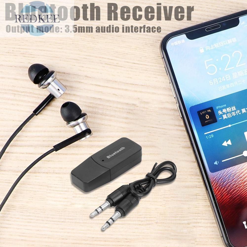 Thiết Bị Nhận Tín Hiệu Âm Thanh Bluetooth A2Dp Giắc Cắm 3.5mm