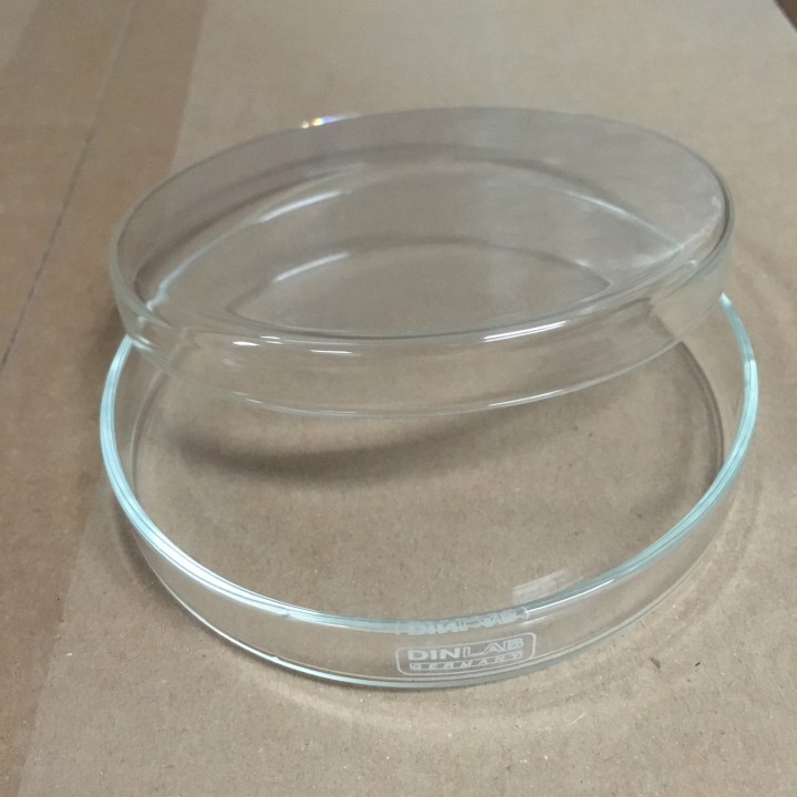 Đĩa petri thủy tinh 60/15 mm | 80/15 mm tiêu chuẩn DIN-Đức | PETRI DISHES - glass