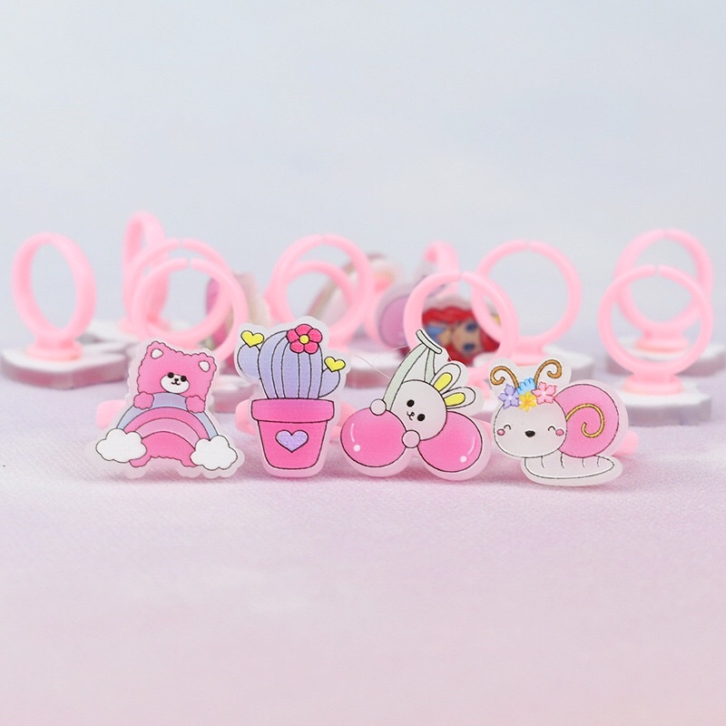Set 10 Charm Hoa, Quả, Con Vật, Đồ Vật Nhiều Mẫu