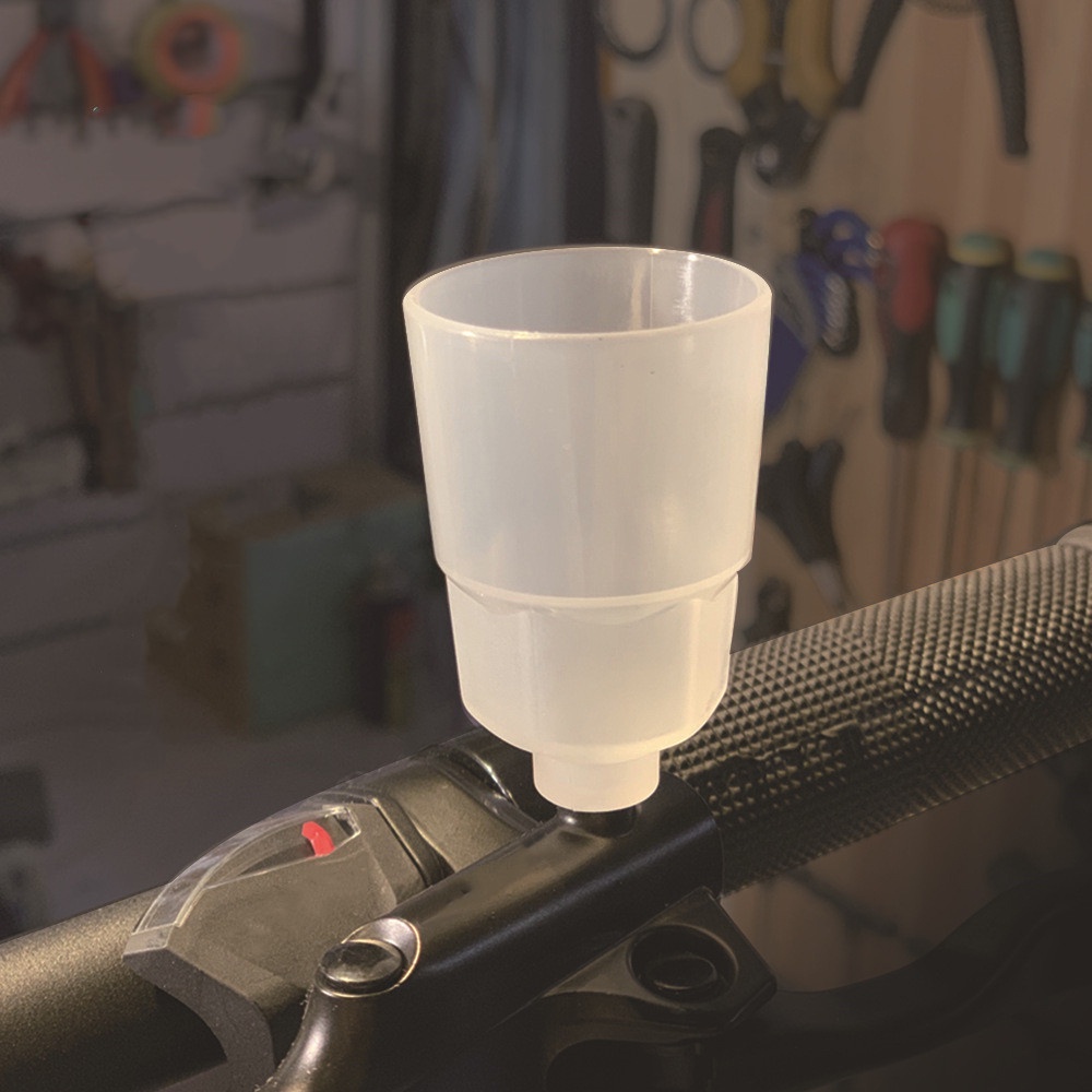 Bộ dụng cụ sửa chữa phanh xe đạp leo núi bằng nhựa màu trắng