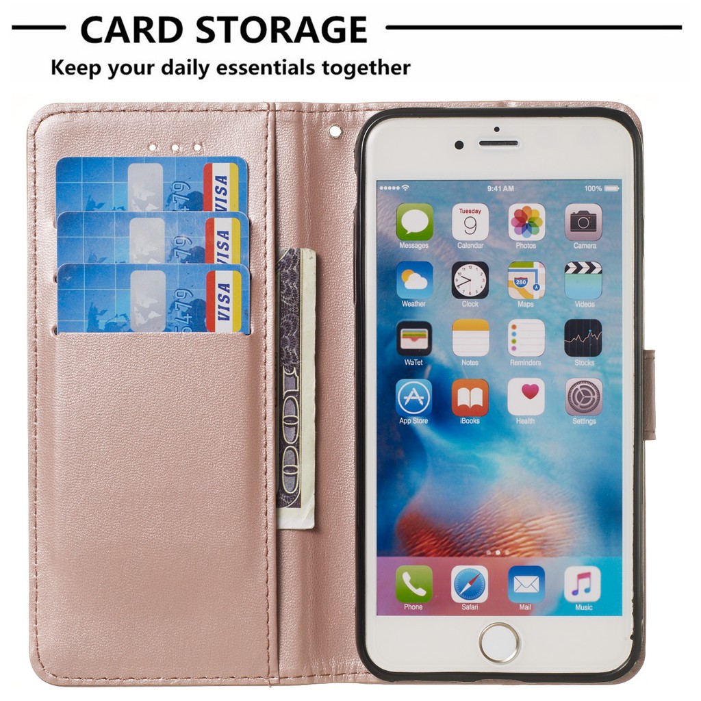 Casing For Iphone 5 5G 5se 6 6s 7 8 plus Leather Case | BigBuy360 - bigbuy360.vn