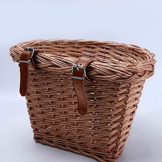 Giỏ Xe Đạp Đan Mây Phong Cách Retro