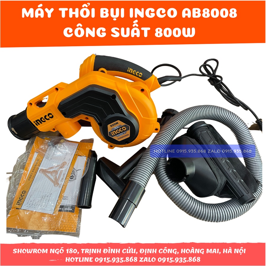 Máy thổi bụi , Ingco ab8008 công suất 800w, 6 cấp tốc độ, Electric Tool