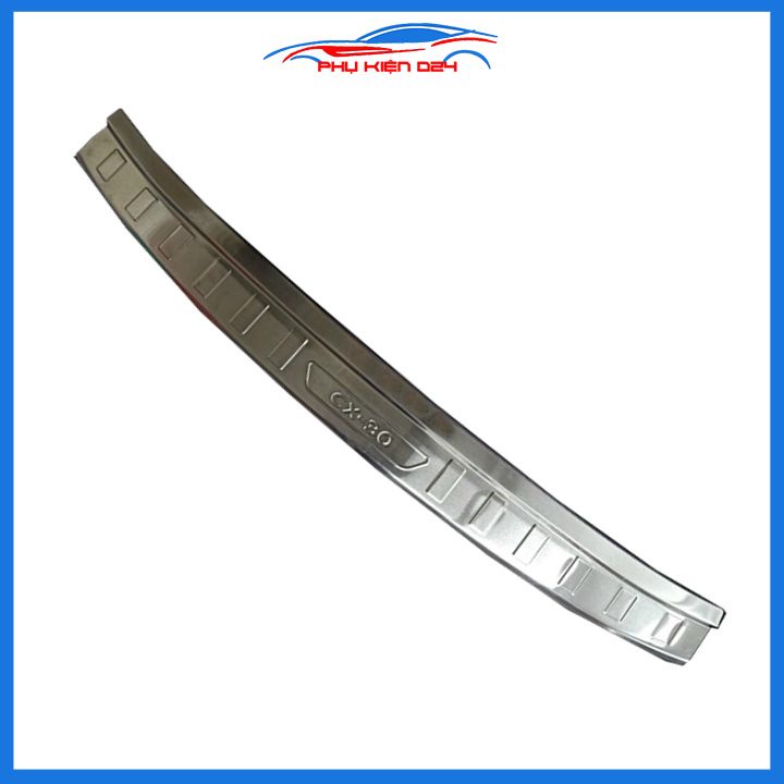 Ốp chống trầy cốp trong ngoài Mazda CX30 2021-2022 Inox mạ crom sáng bóng