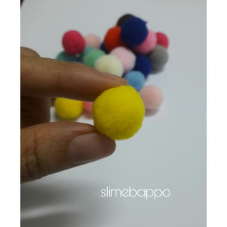Pom pom 2 cm màu pastel (25 viên)