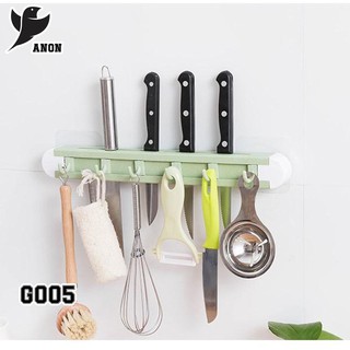 [GIÁ XƯỞNG] Giá Kệ Dao Kéo Dán Tường Nhà Bếp Siêu Chắc KHông Khoan Ảnh Thật Không Che