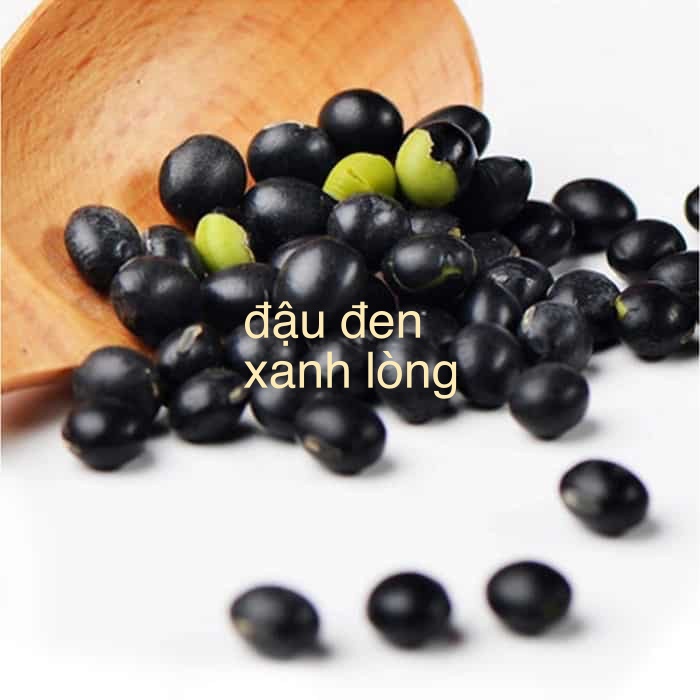 Đậu Đen Xanh Lòng Rang (1Kg)