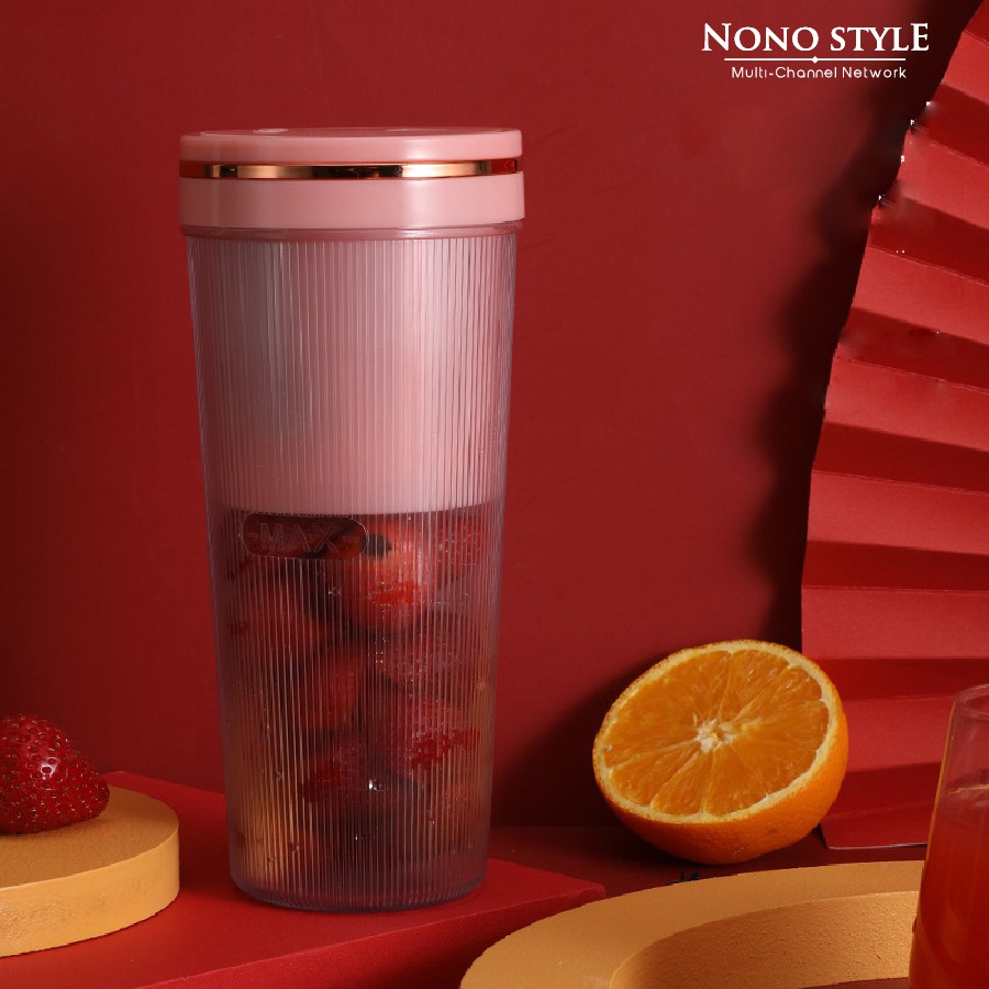 Ly Cốc Xay Sinh Tố Cầm Tay Mini 350ml - Max Juicing Cup - Thiết Kế Sang Trọng, Nhỏ Gọn, Tiện Lợi Đi Du Lịch - Sạc USB | BigBuy360 - bigbuy360.vn