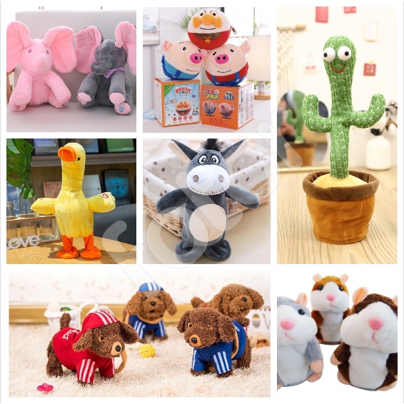 [XÃ KHO] CÂY XƯƠNG RỒNG, VỊT POKA, CHUỘT HAMSTER, LỪA DONKEY, VOI, CHÓ, HEO BIẾT NÓI, HÁT, NHẢY [HCM]