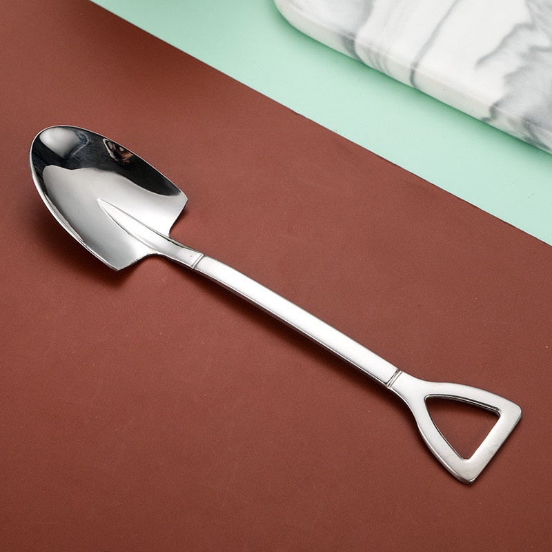Muỗng bằng inox hình xẻng sáng tạo