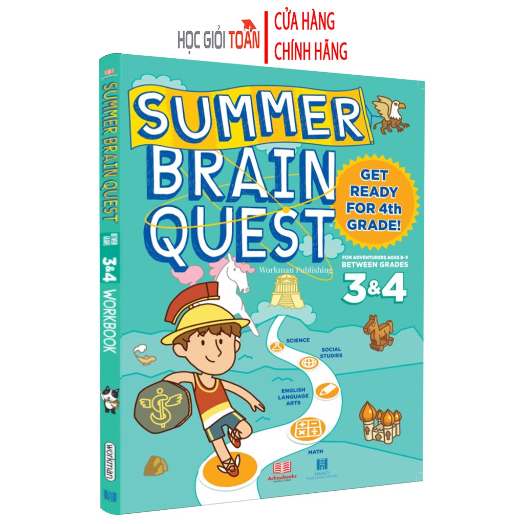 Sách Summer BrainQuest - dành cho bé 8 đến 9 tuổi