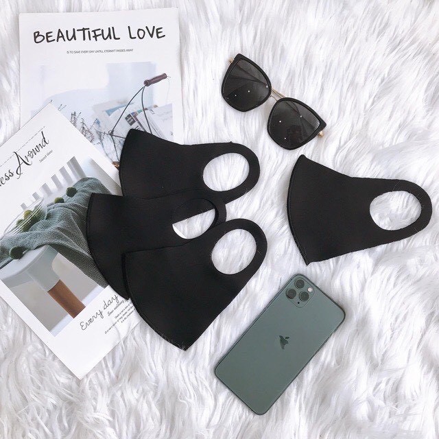 Khẩu Trang Vải Su 3D, Chất Liệu Poly, Mềm, Ôm Mặt, Bảo Vệ Sức Khỏe | BigBuy360 - bigbuy360.vn