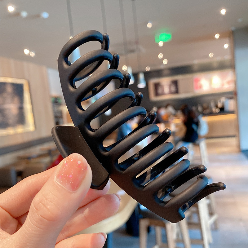 Kẹp tóc cỡ lớn màu kẹo thời trang cho nữ