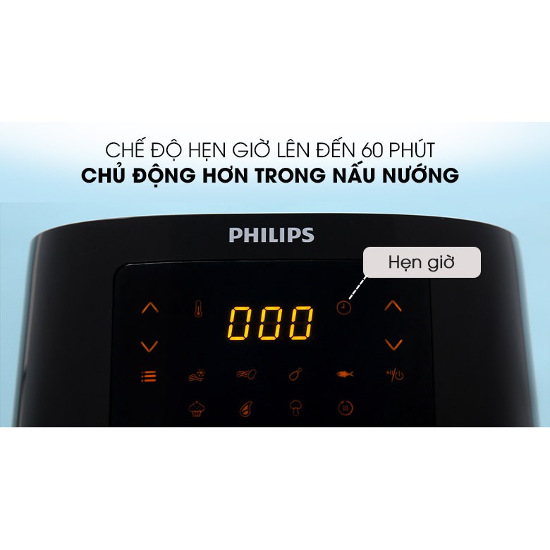 [Mã ELHADEV giảm 4% đơn 300K] [HÀNG CHÍNH HÃNG] Nồi Chiên Không Dầu Philips - HD9252 Dung tích 4,1l, Công suất 1400W