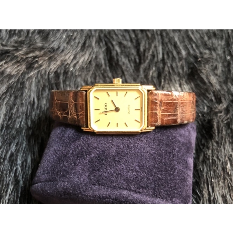 •Đồng hồ 2hand - đeo tay nữ Ra.do thuỵ sỹ - Vintage Watch•