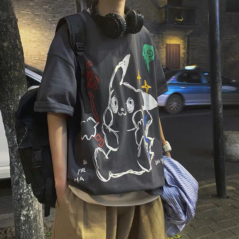 Áo phông tay lỡ WIND unisex form rộng PIPIKA thời trang nam nữ oversize ulzzang | BigBuy360 - bigbuy360.vn