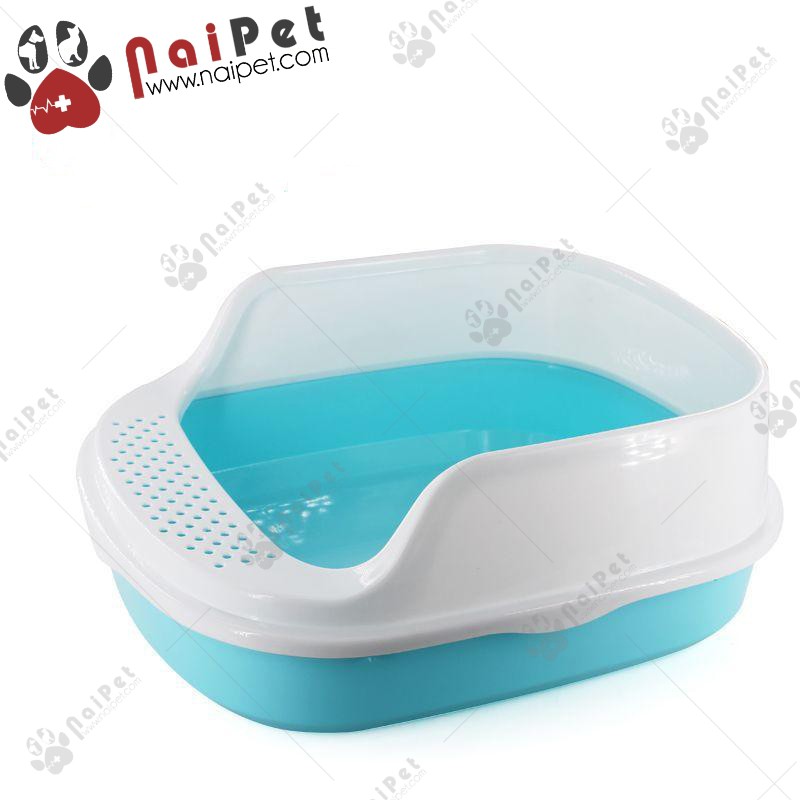 Chậu Đi Vệ Sinh Chậu Đựng Cát Hộp Đựng Cát Lớn Thành Cao CDC016