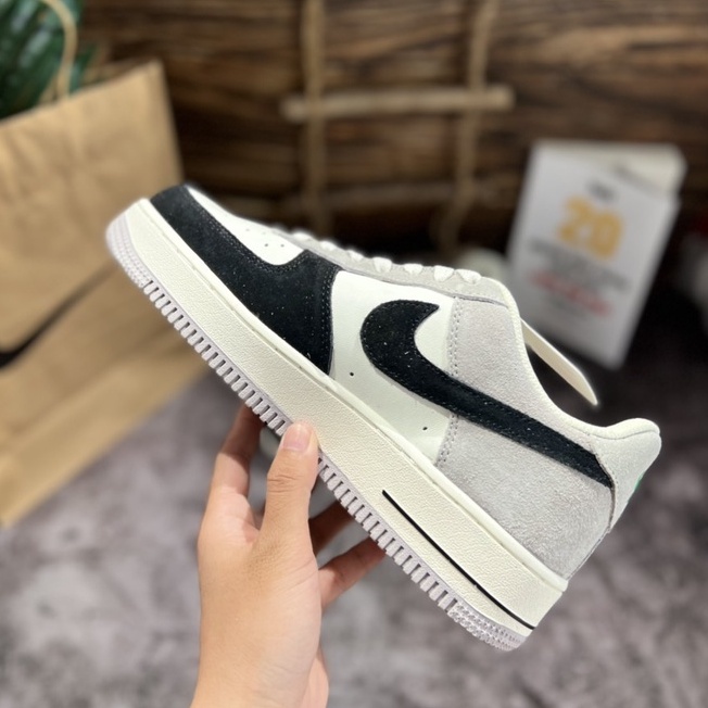 Giày thể thao AF1 custom Xám "Black Ivy" '07 chất lượng nguyên bản