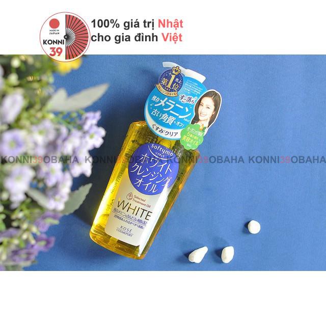 Dầu tẩy trang Kose Softymo White cleansing