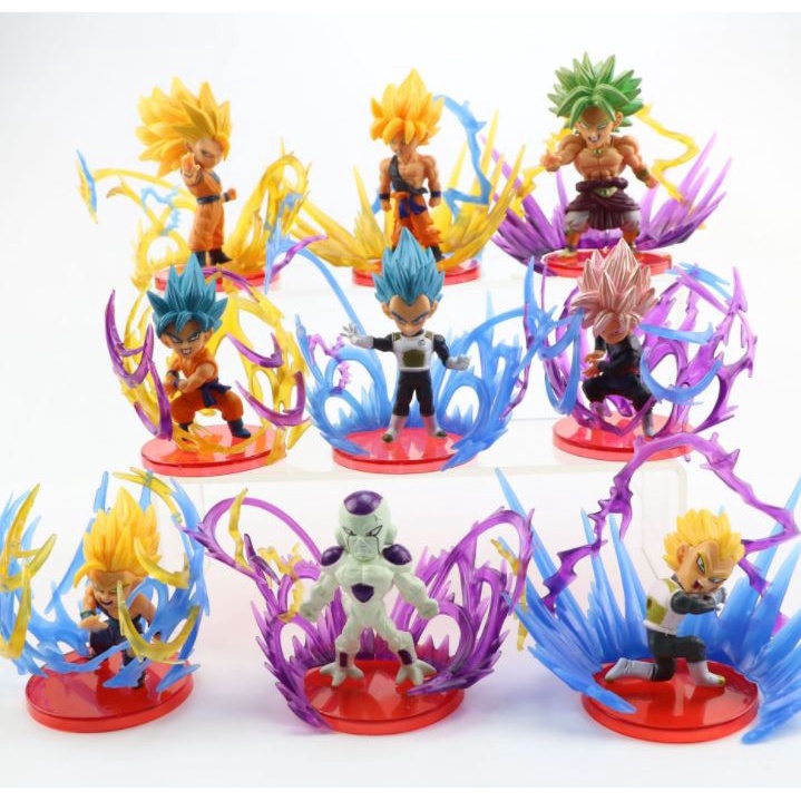 Mô hình Dragon Ball Bảy Viên Ngọc Rồng Figure Goku Vegeta Gogeta Kadic Decor Trang Trí Bàn Học Phòng Ngủ MH47