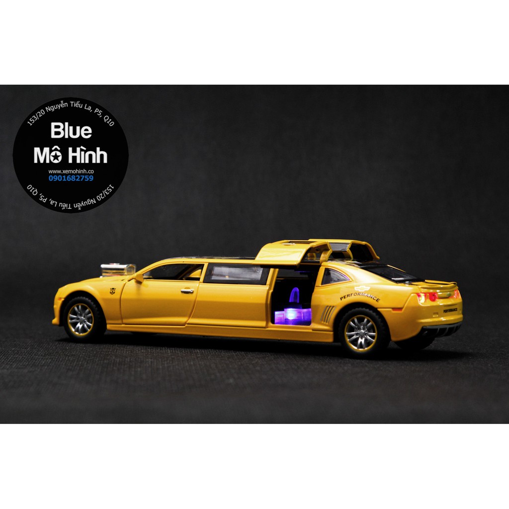 Blue mô hình | Xe mô hình Chevrolet Camaro Limousine tỷ lệ 1:32